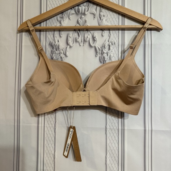 Skims Ultimate Push Up Plunge Bra in Clay Size 32D NWT $60 - Picture 10 of 11